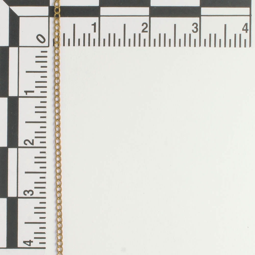 Antique Gold Chain - foot