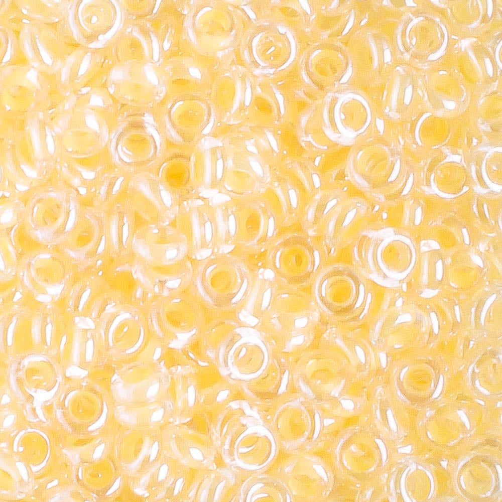 8/0 Demi Light Jonquil Lined - 10 grams