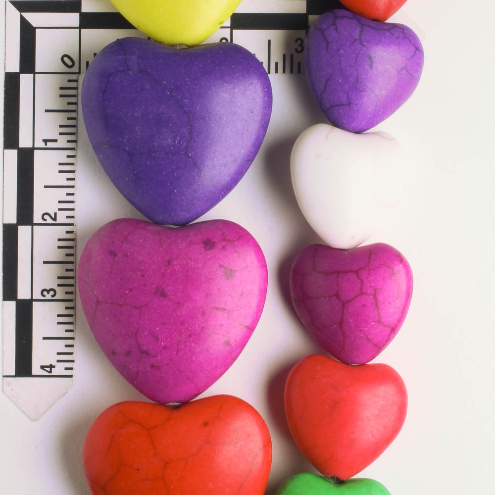 Dyed Howlite Beads