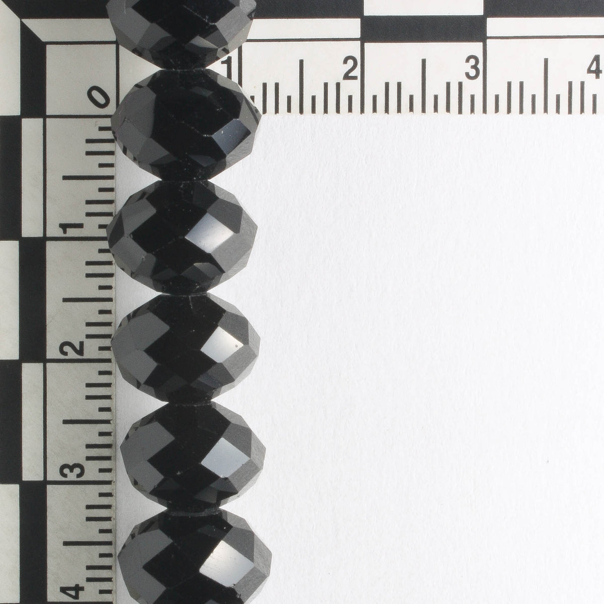 Chinese Crystal Rondelles - 8" strand