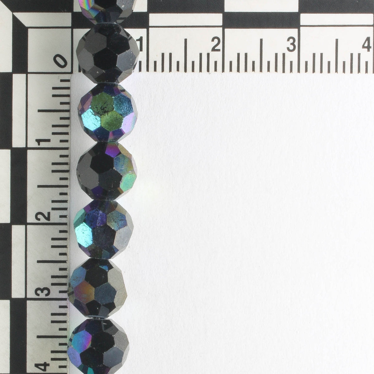 Chinese Crystal Rounds - 8" strand