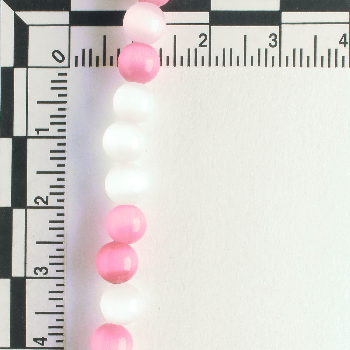 6mm Cat's Eye Glass - 8" strand