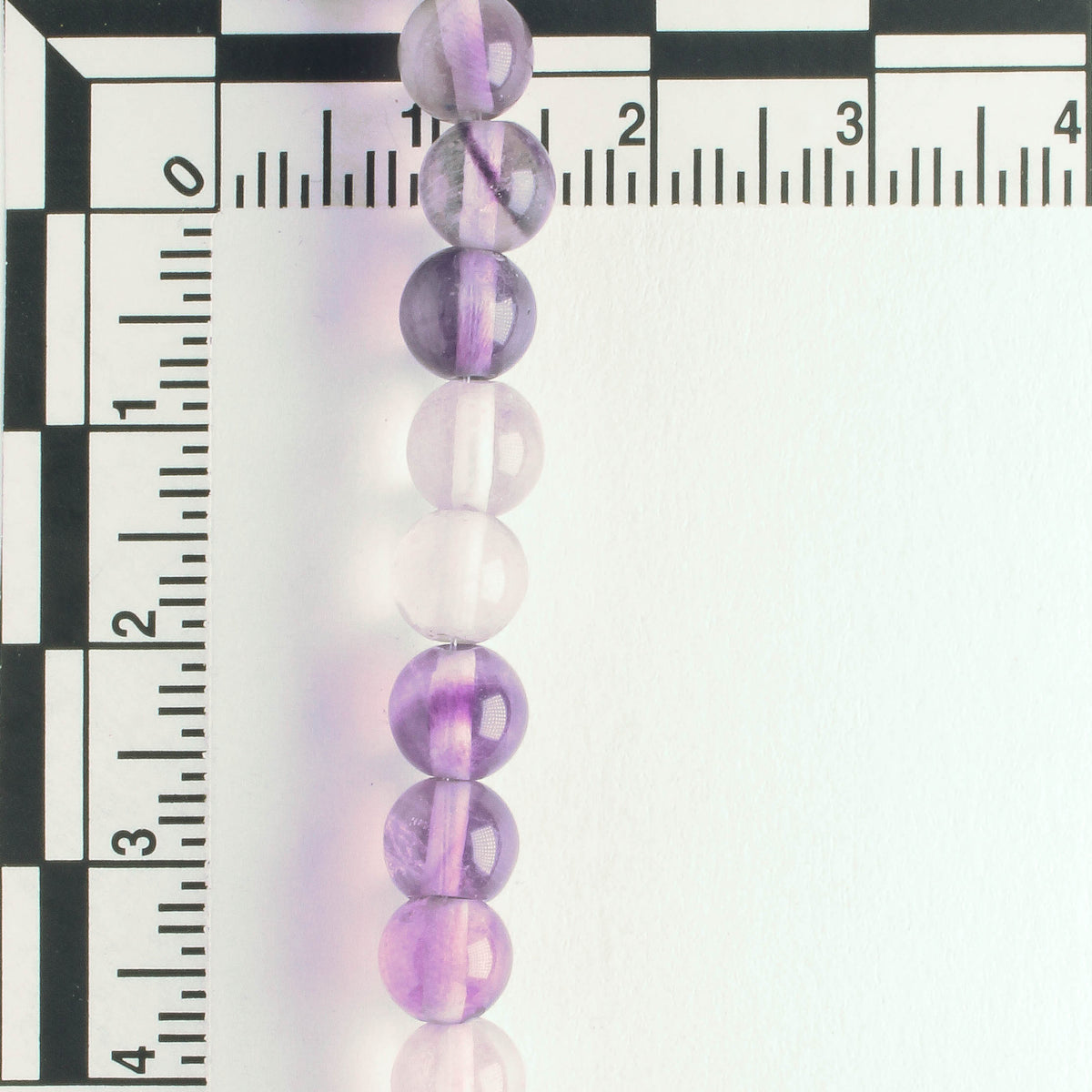 Rainbow Flourite - 8" strand