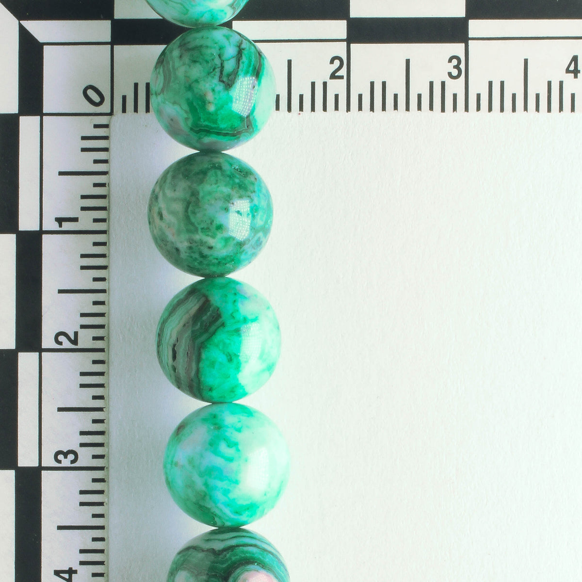 Crazy Lace Agate, Dyed - 8" strand