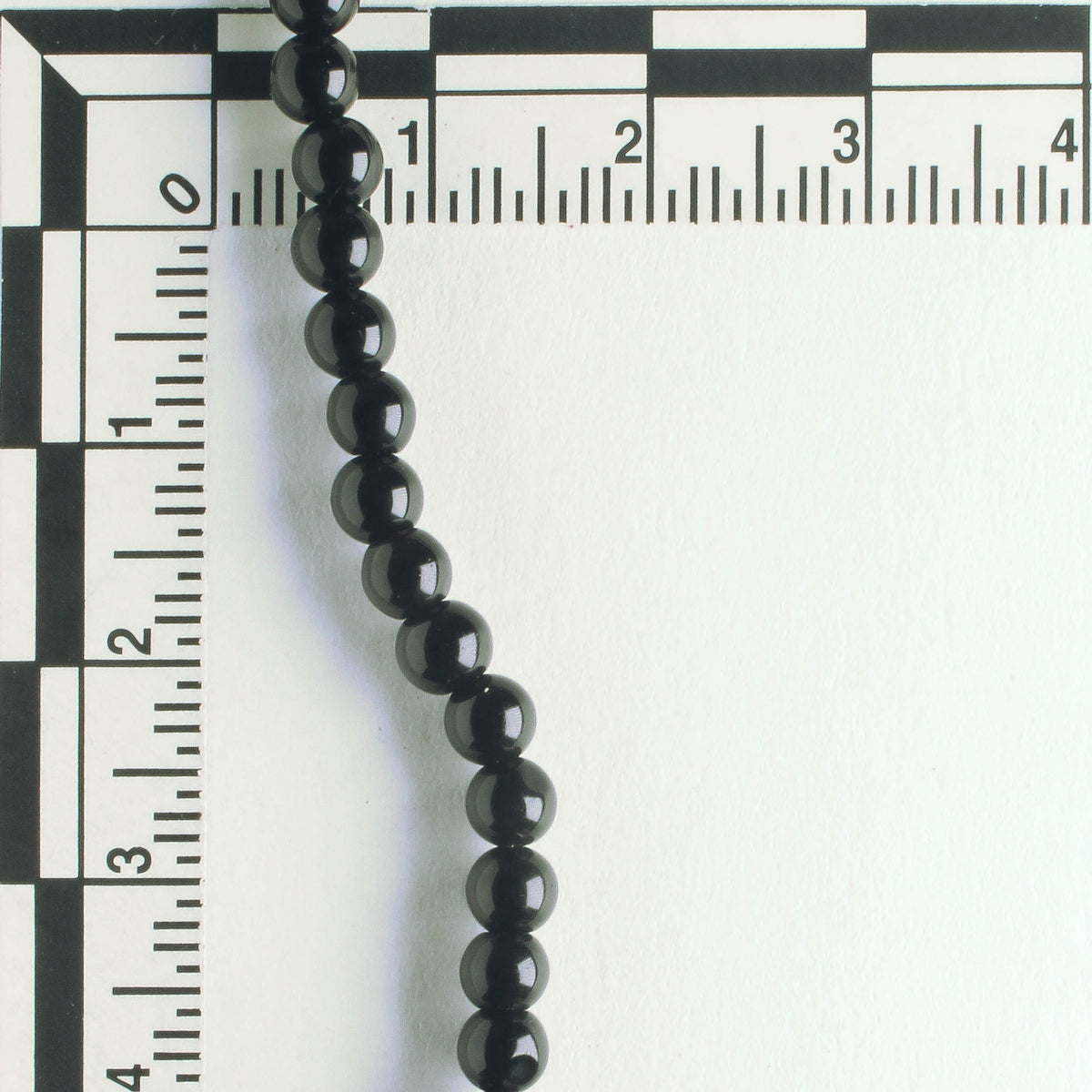 Black Obsidian - 8" strand