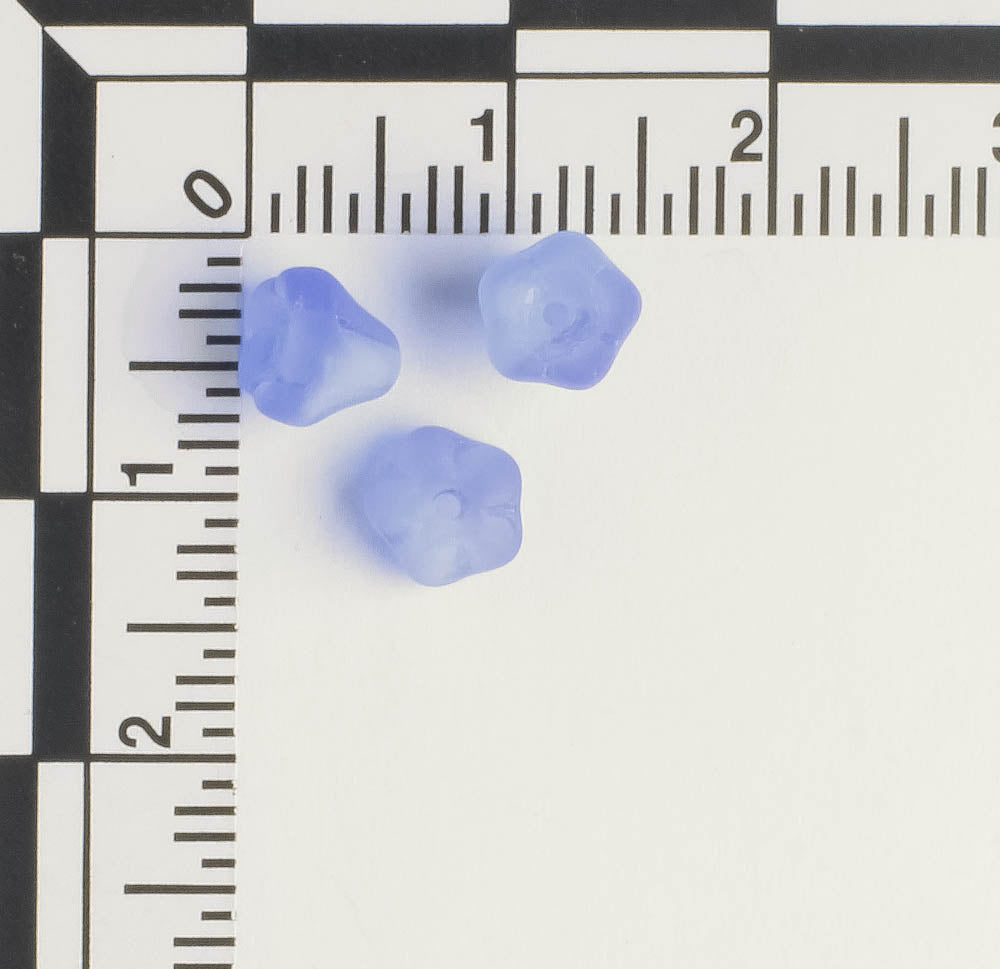 5x6mm Bell Flower - Blue