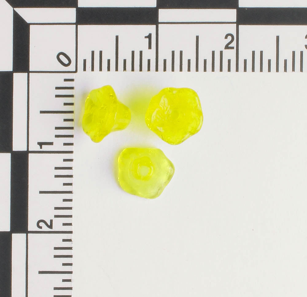 4x6mm Bell Flower - Yellow