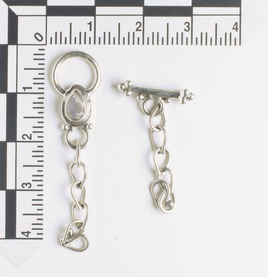 Toggle Clasp - Sterling