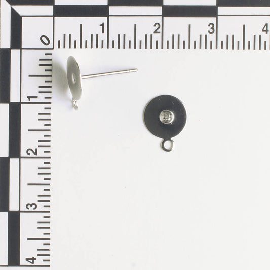 Earring, Stainless - Pair