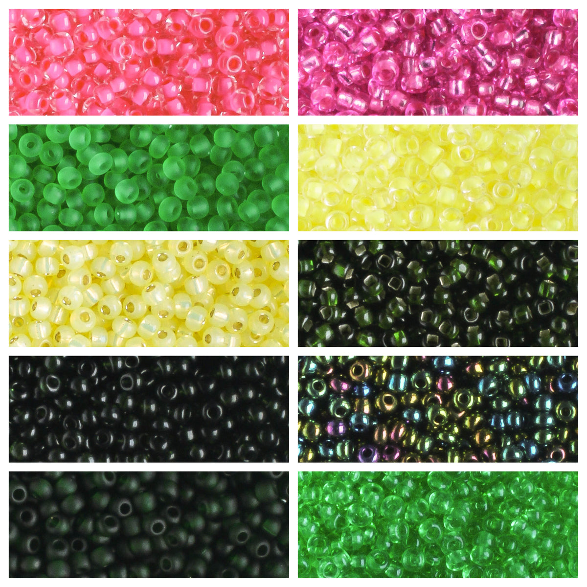 11/0 Czech Seed Bead Collection