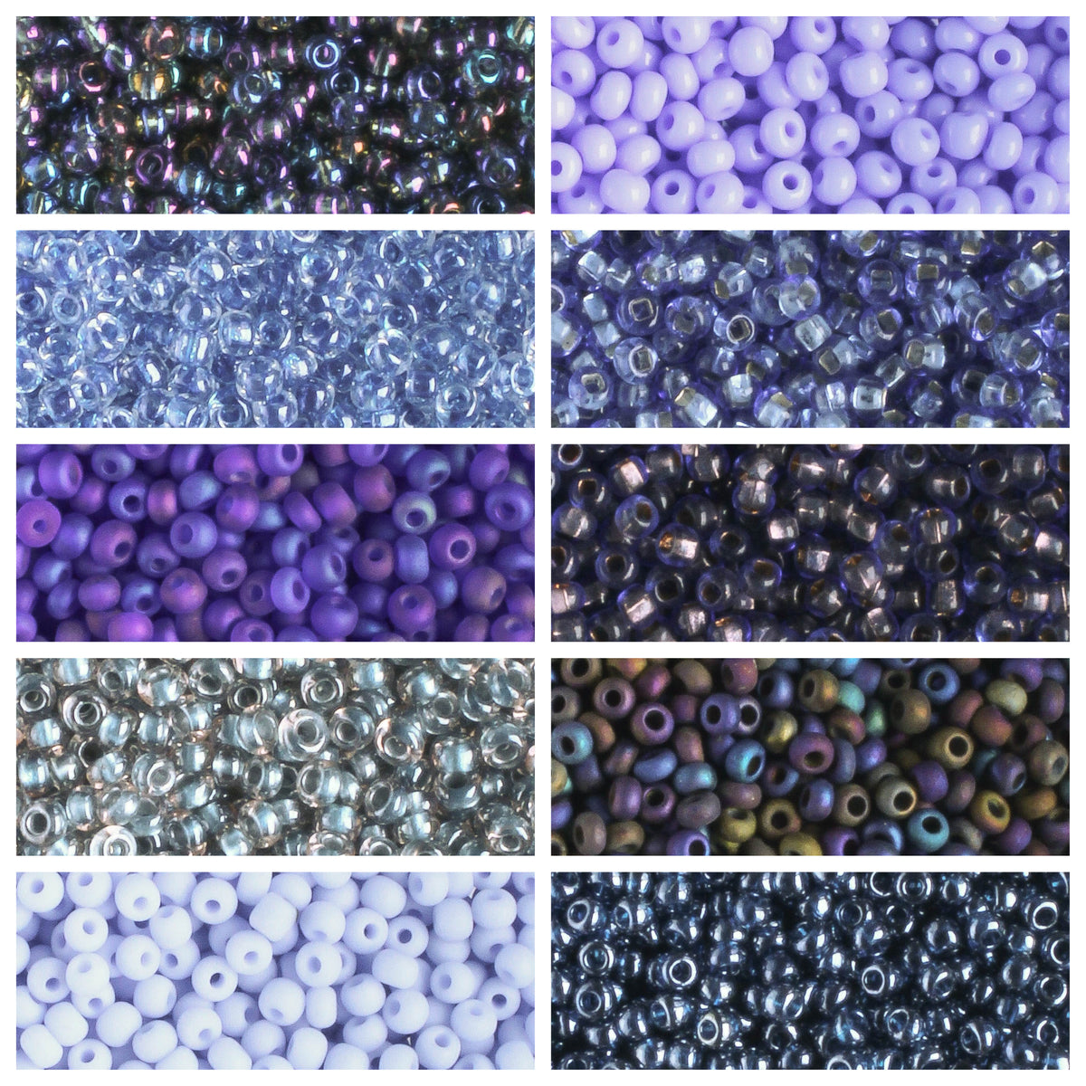 11/0 Czech Seed Bead Collection