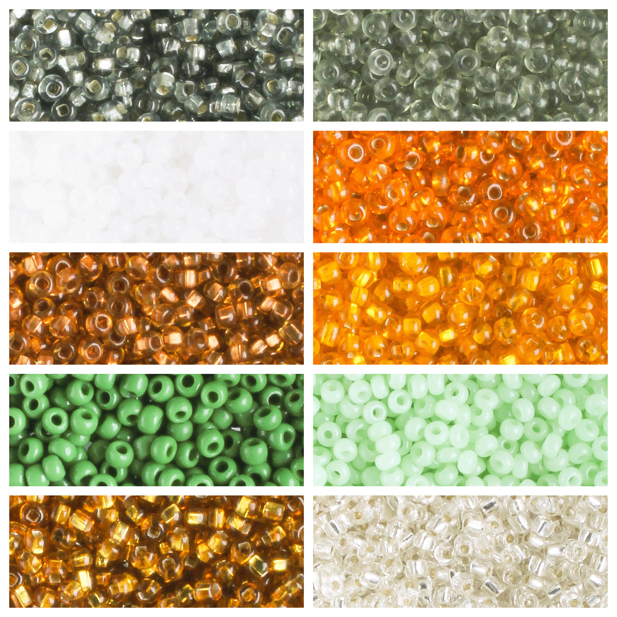 11/0 Czech Seed Bead Collection