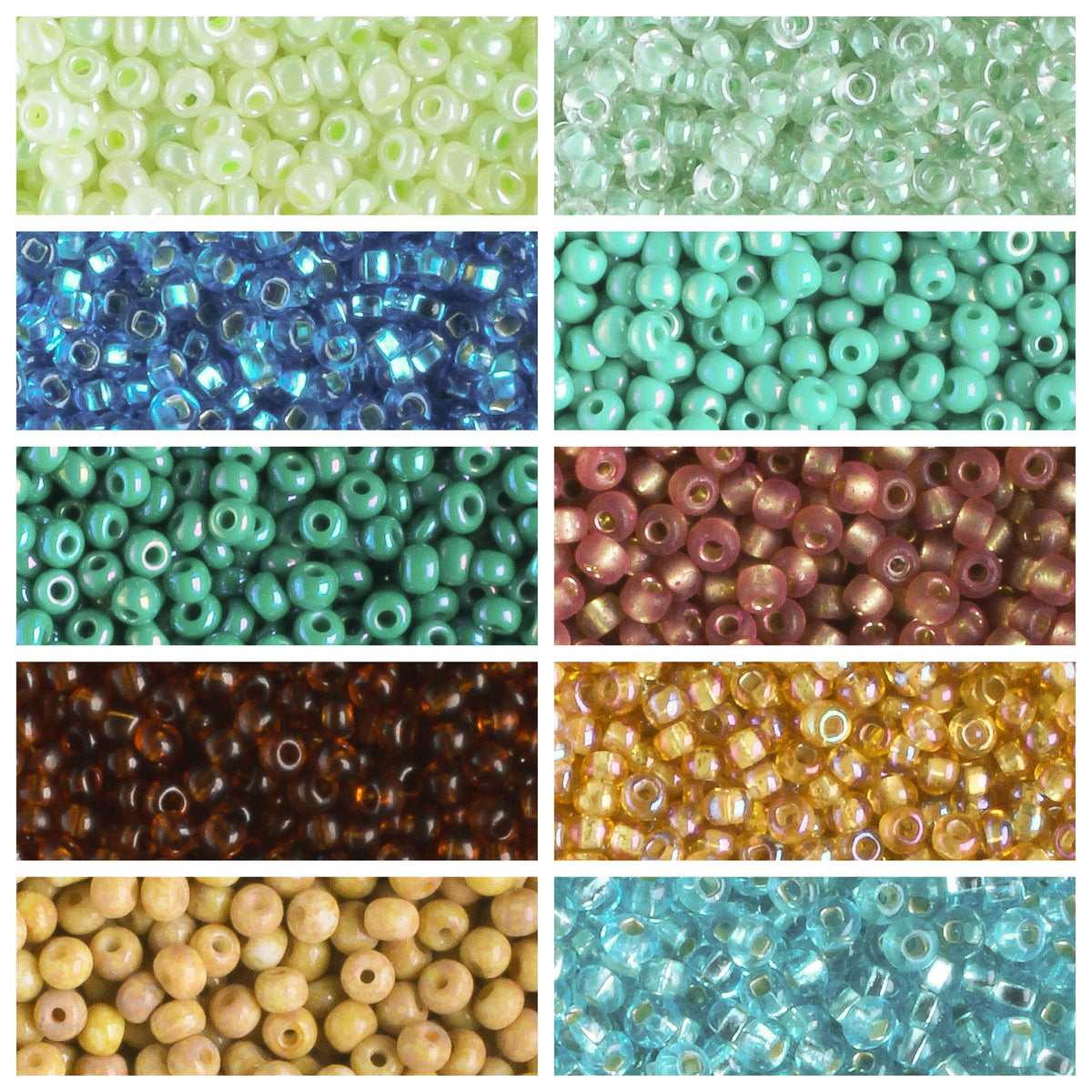 11/0 Czech Seed Bead Collection