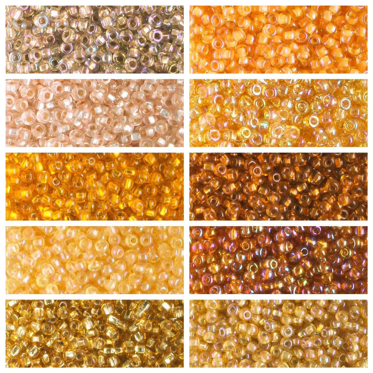 11/0 Czech Seed Bead Collection