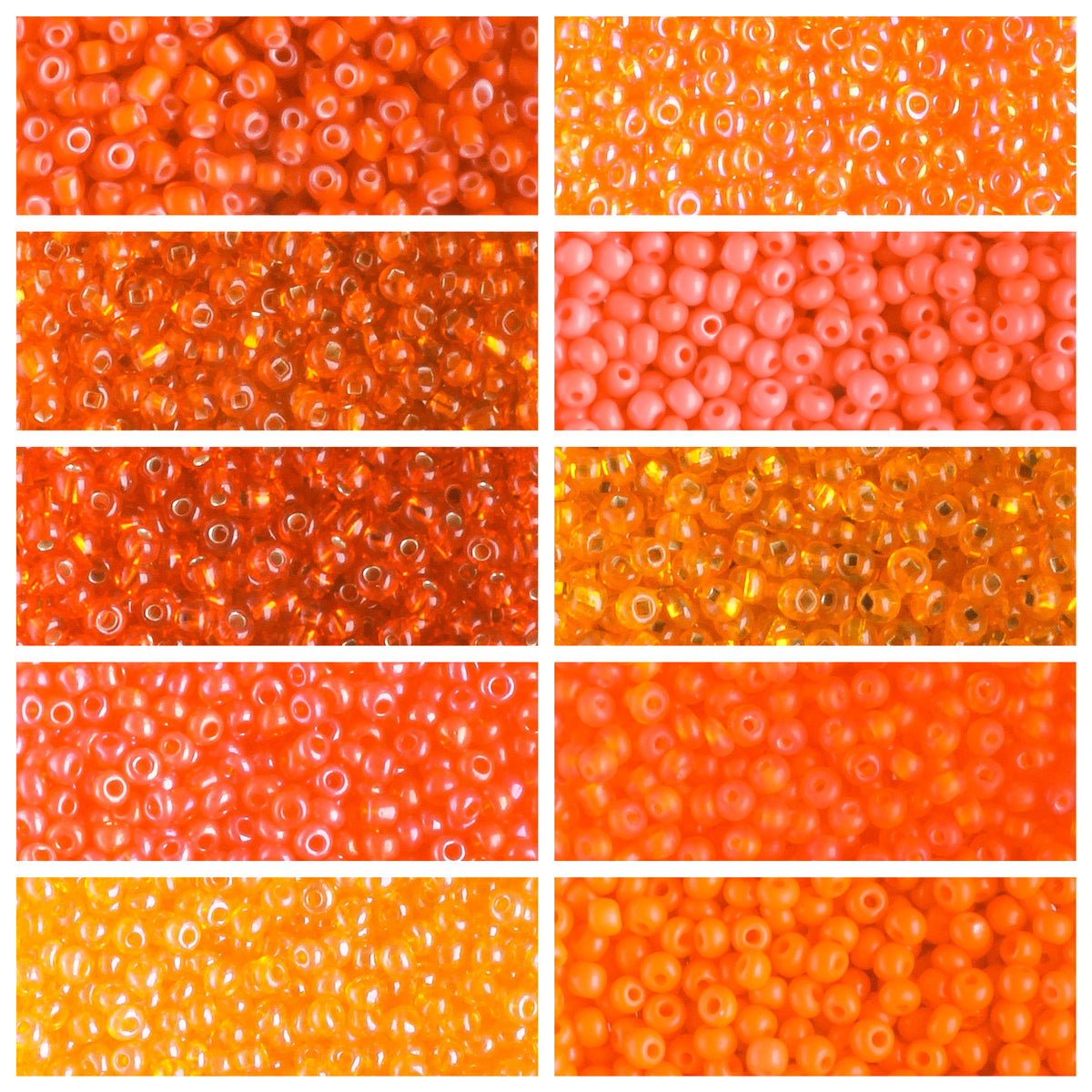 11/0 Czech Seed Bead Collection