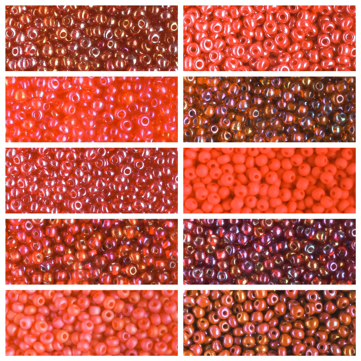 11/0 Czech Seed Bead Collection