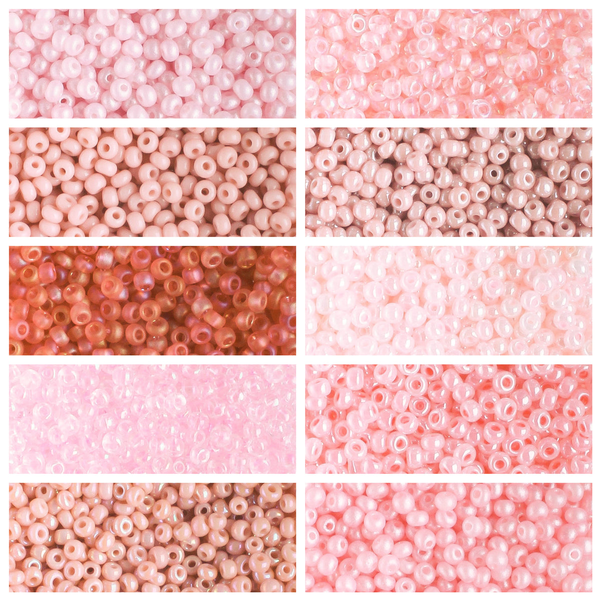 11/0 Czech Seed Bead Collection