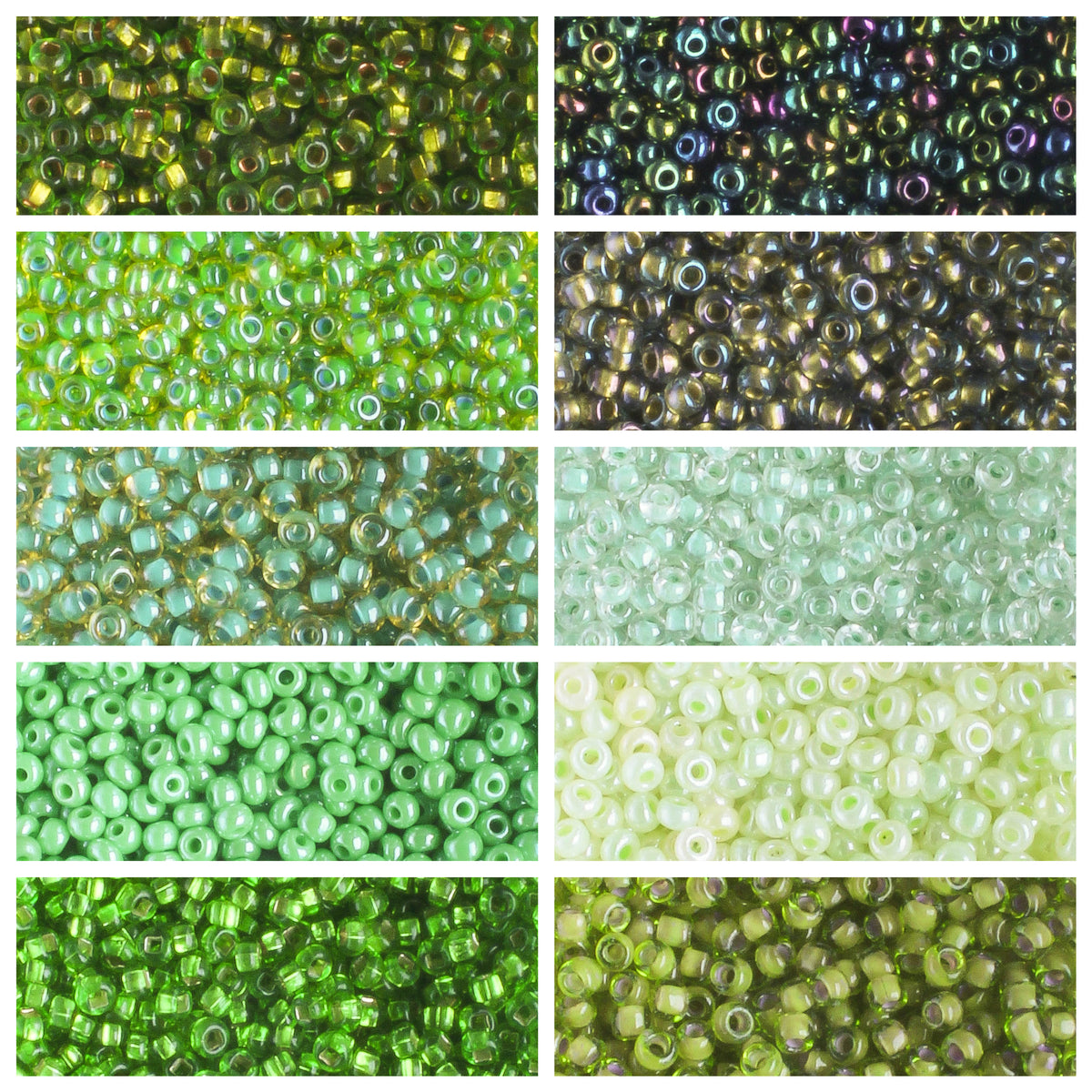 11/0 Czech Seed Bead Collection