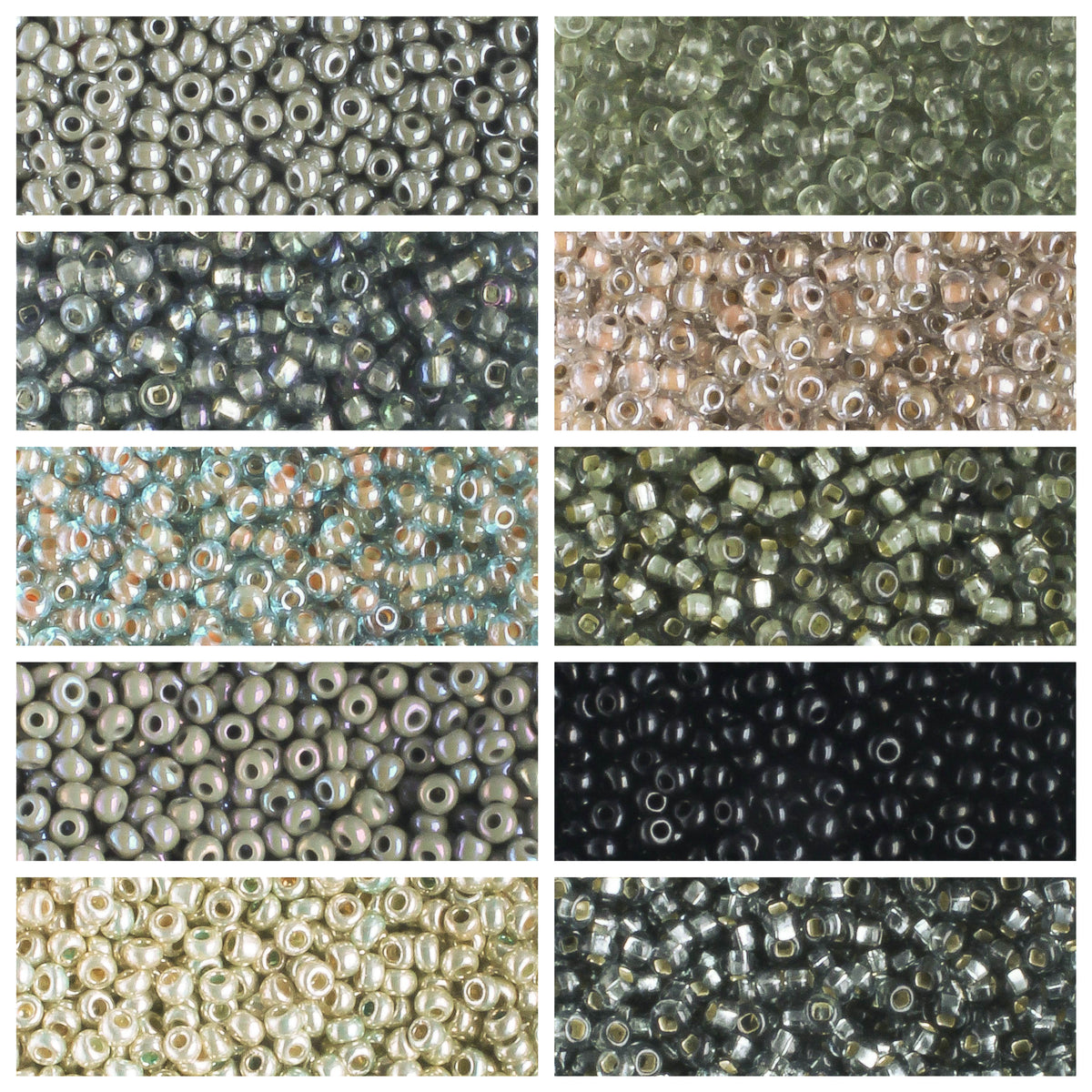 11/0 Czech Seed Bead Collection