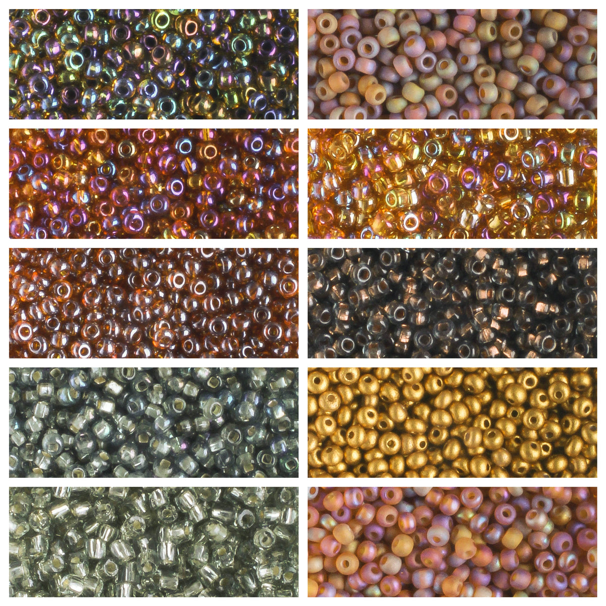 11/0 Czech Seed Bead Collection