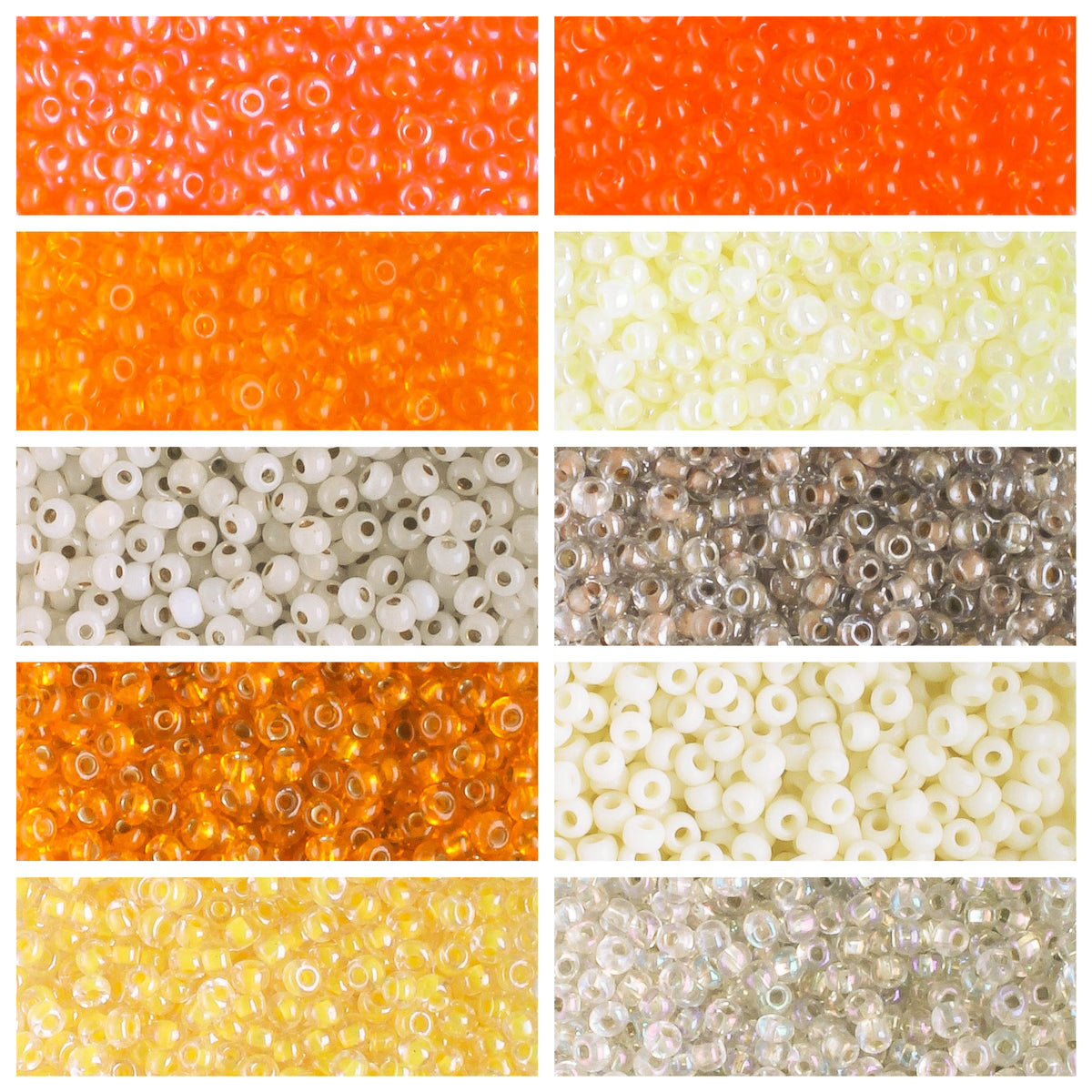 11/0 Czech Seed Bead Collection