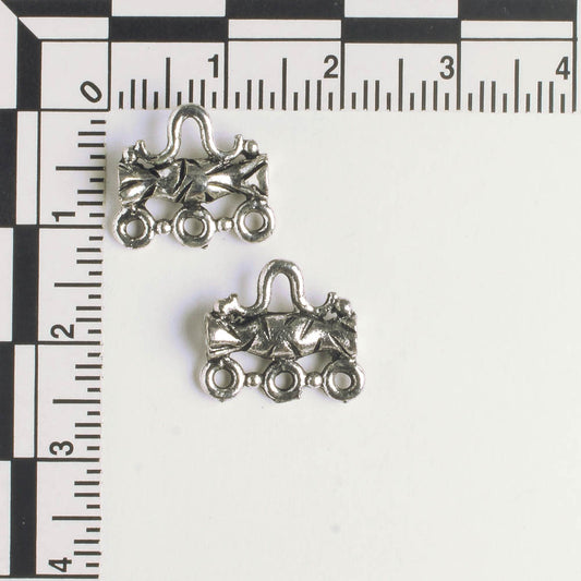 3 Strand Connector - Silver