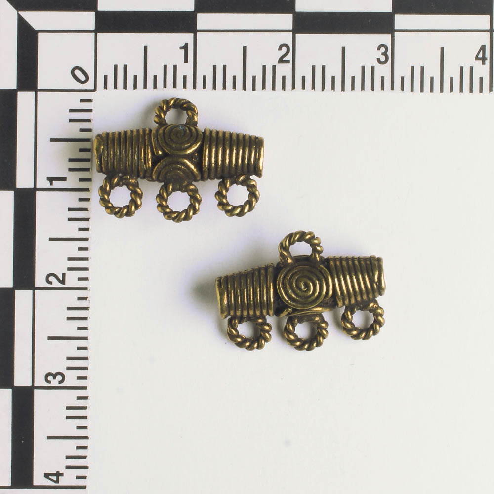 3 Strand Connector - Brass