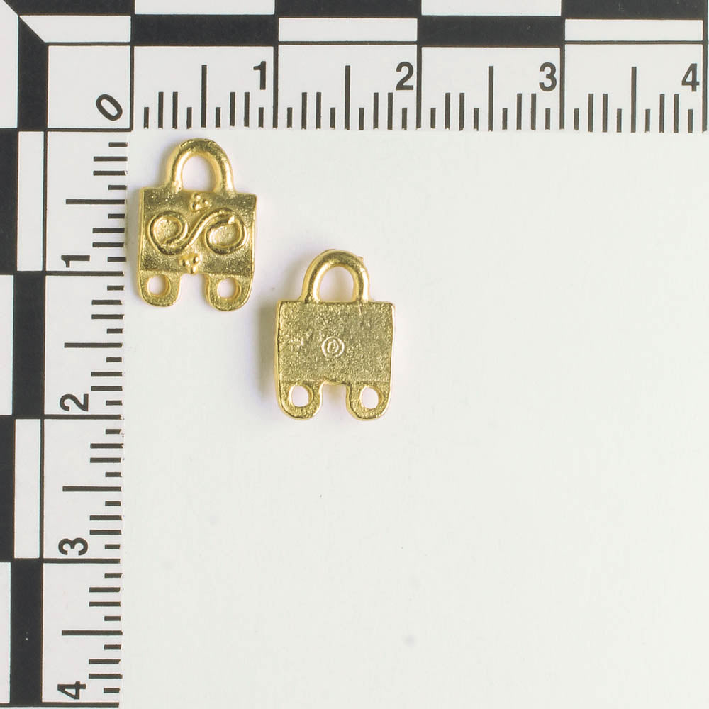 2 Strand Connector - Gold