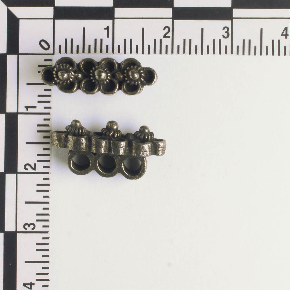 3 Strand Spacer Bar - Brass