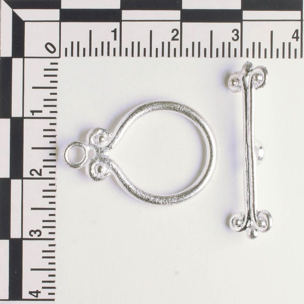 Toggle Clasp - Silver