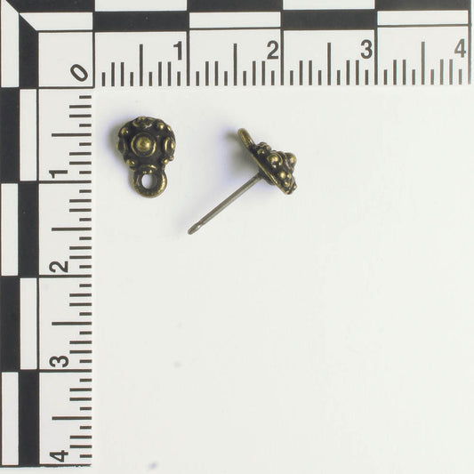 Earring - Brass - Pair