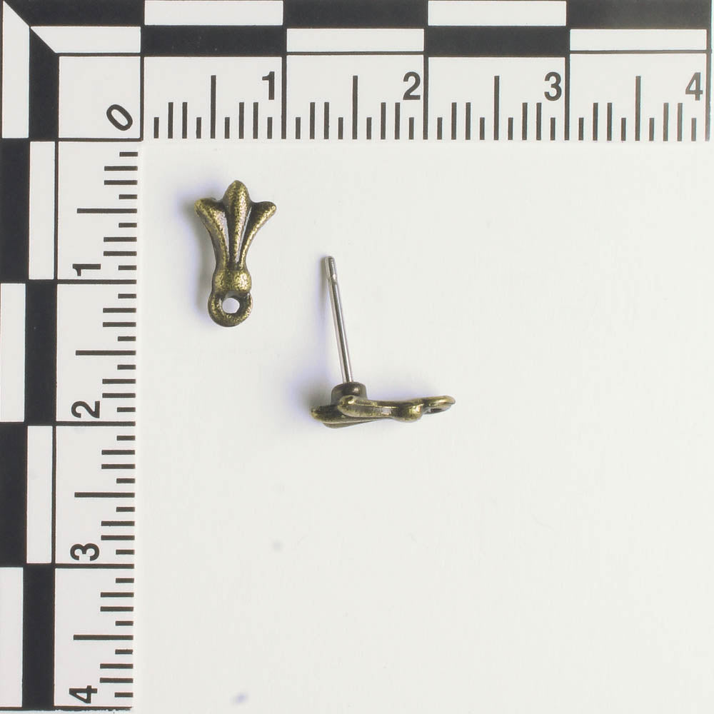 Earring - Brass - Pair