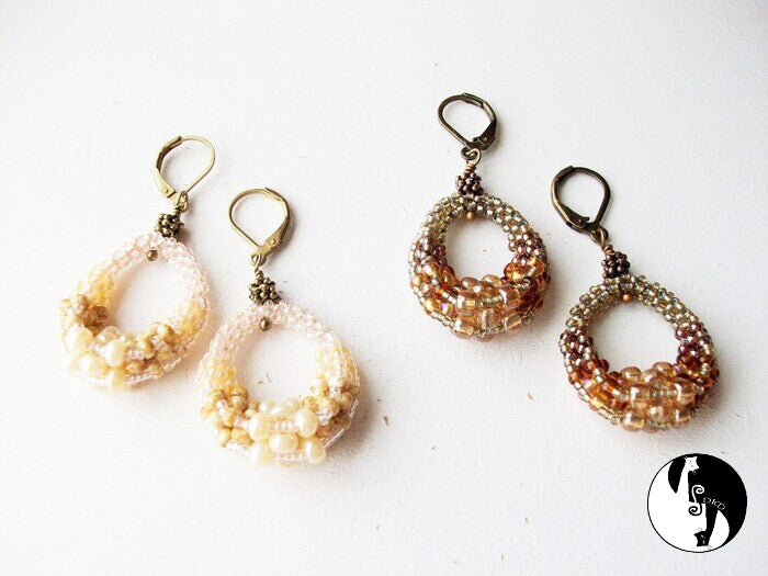 Obovato Earrings Pattern - PDF