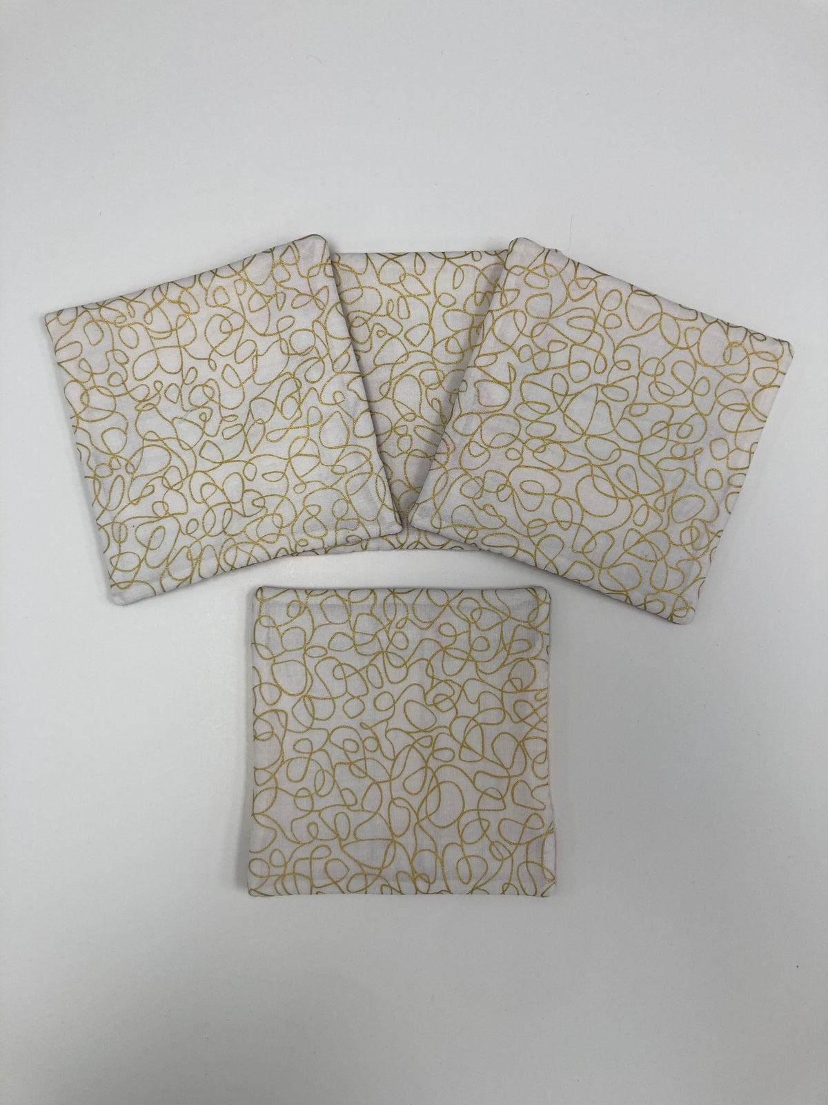 Canvas Coasters - Set of 4