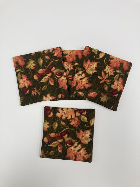 Canvas Coasters - Set of 4