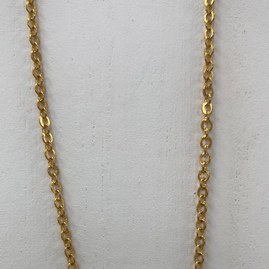 Gold Chain Necklace - 30"