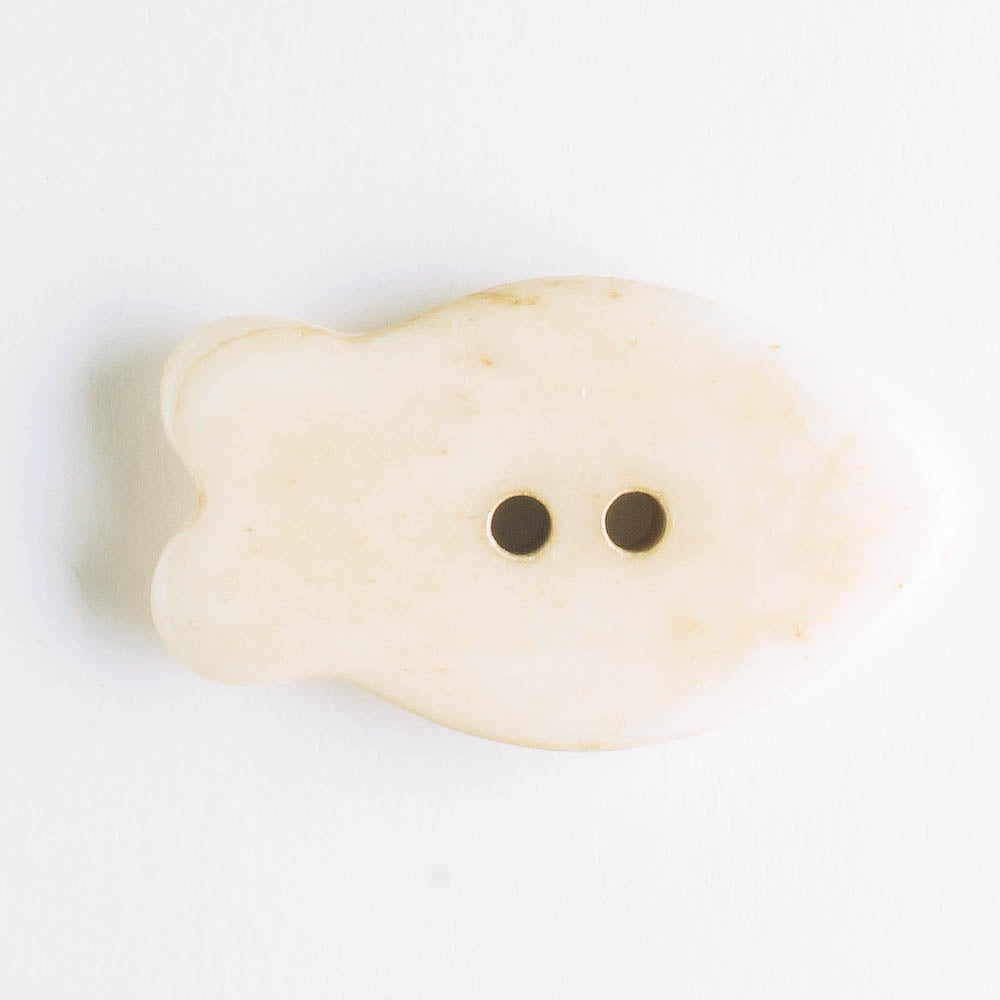 Button - Bone - Fish