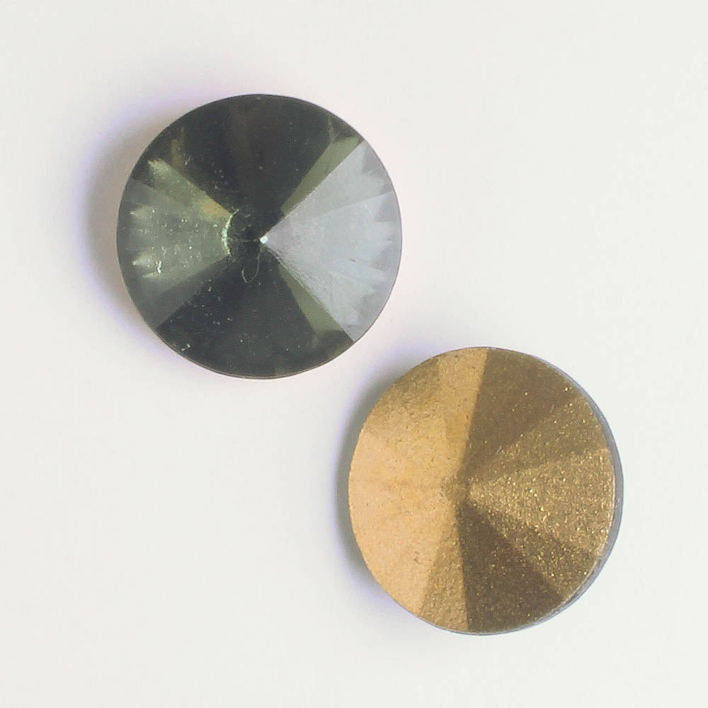 Rivoli 14mm Black Diamond - each