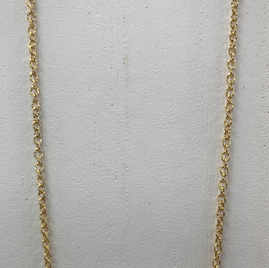 Gold Chain Necklace - 16"