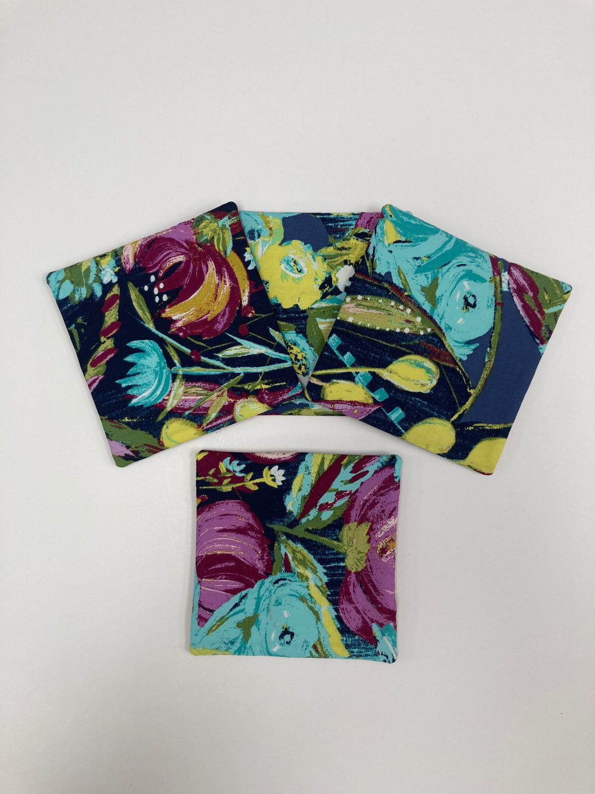 Canvas Coasters - Set of 4