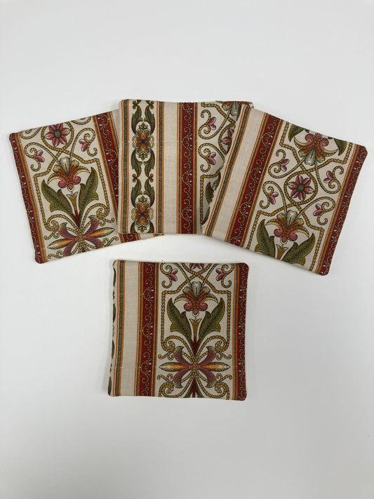Canvas Coasters - Set of 4