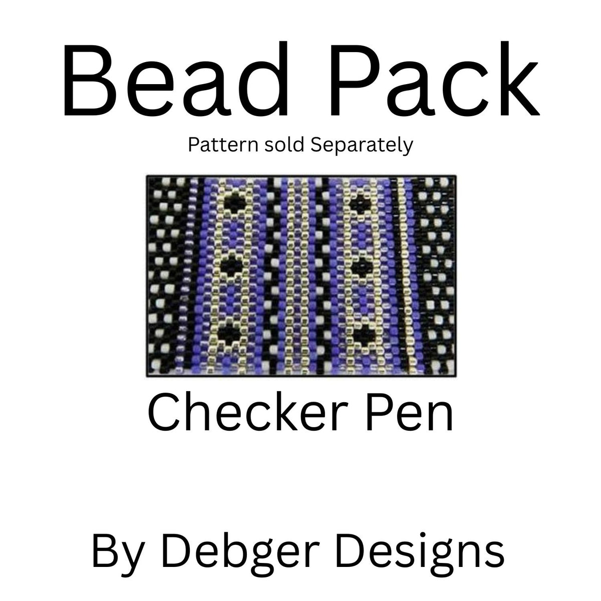 Checker Pen Bead Pack