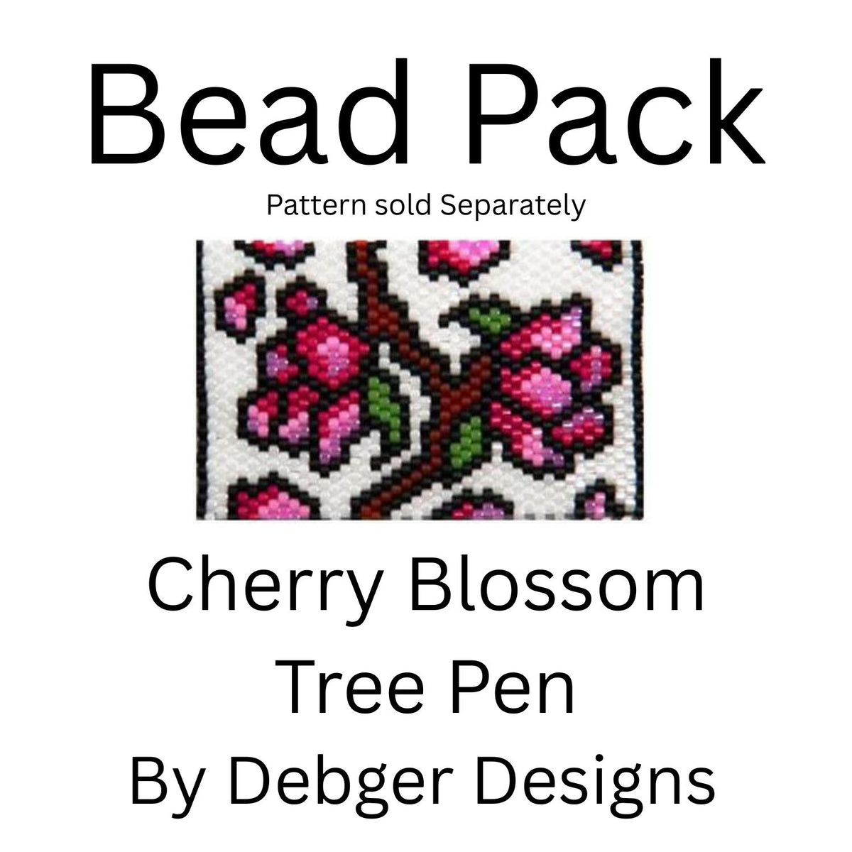 Cherry Blossom Tree Pen Bead Pack