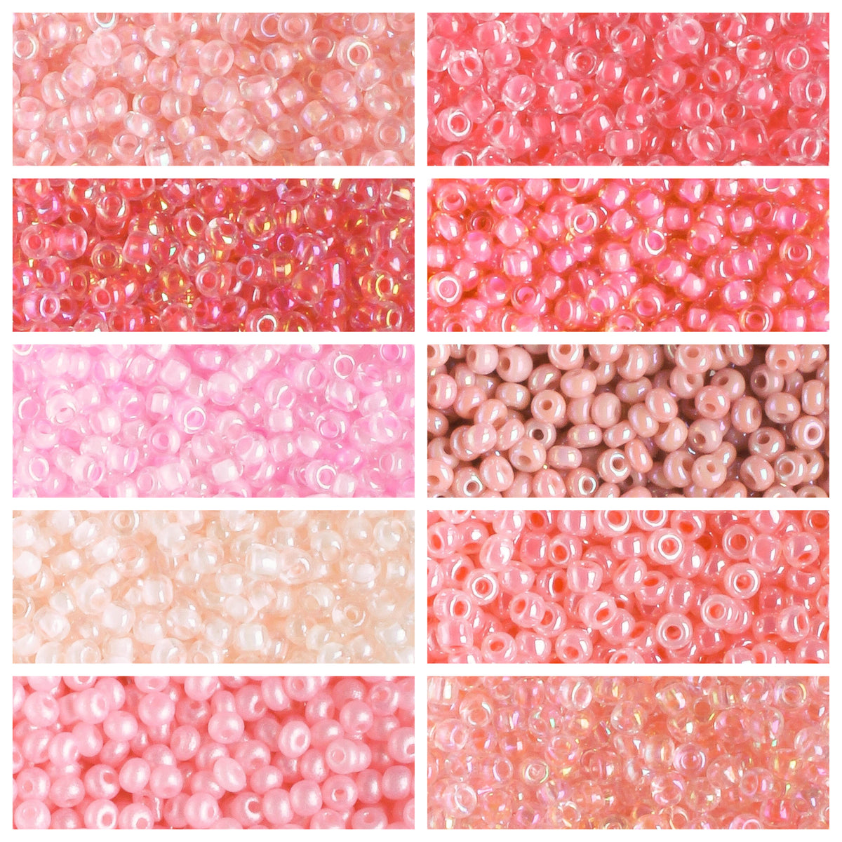 11/0 Czech Seed Bead Collection