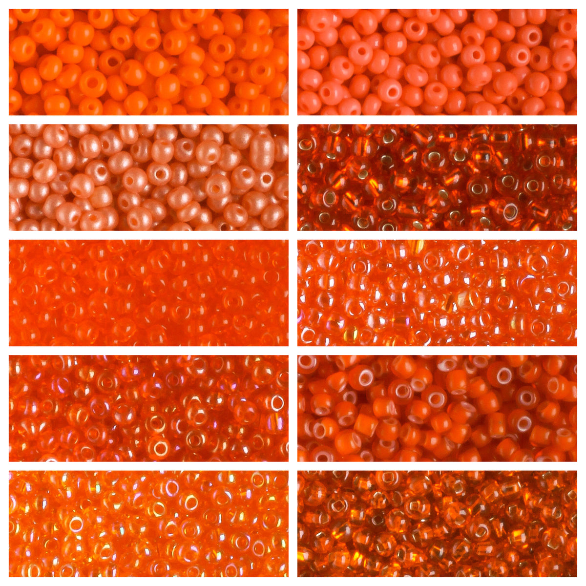 11/0 Czech Seed Bead Collection