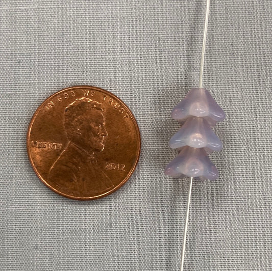 5x8mm Bell Flower - Light Milky Purple