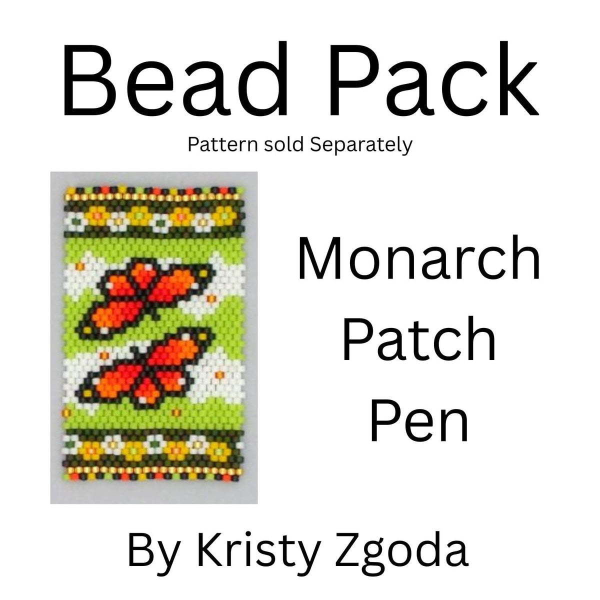 Monarch Patch Pen Bead Pack