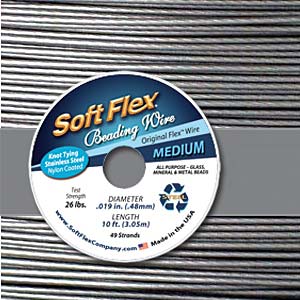 49 Strand Beading Wire - 10 feet