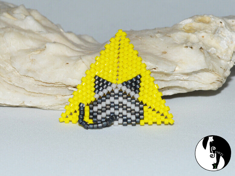 Gray Tabby Cat Triangle Pattern - PDF