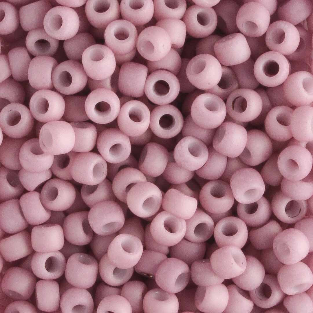 8/0 Opaque Pastel Frost Plumeria - 10 grams